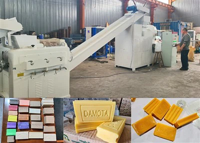 Ligne de finition de savon de lessive 2000Kg/h