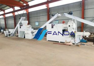 Petite chaîne de production de savon à lessive