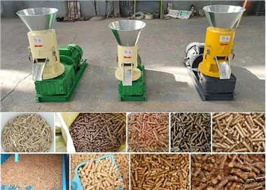Machine à granulés de bois mobile